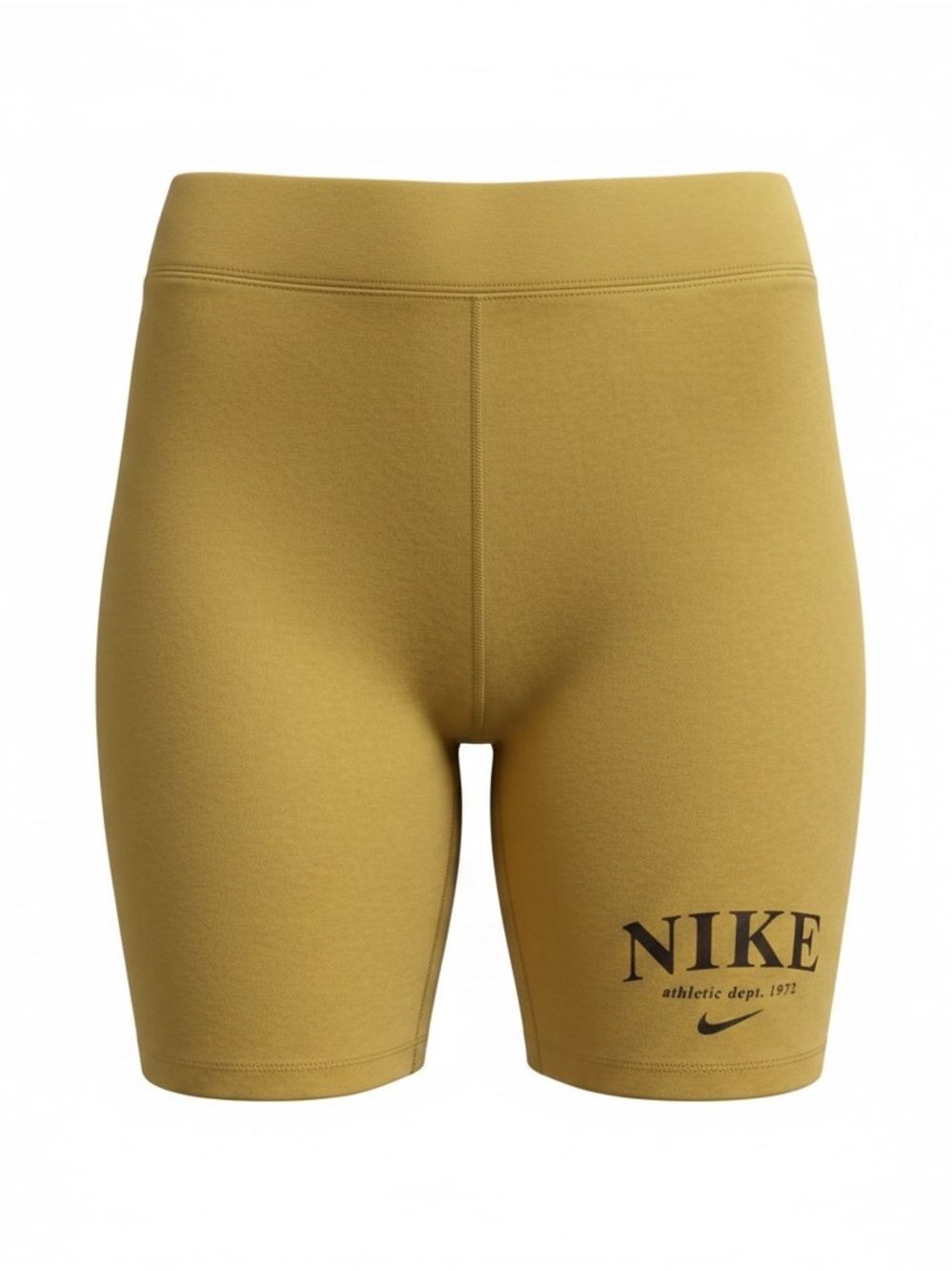 Nike Air Women’s Bike Shorts W/retro graphic logo 
w 14”, L 18”